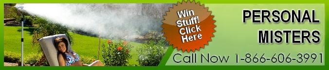 Misting Systems, Fogging Systems, Mist Cooling Kits, Misting Fans, Misting Pumps, Personal Misters